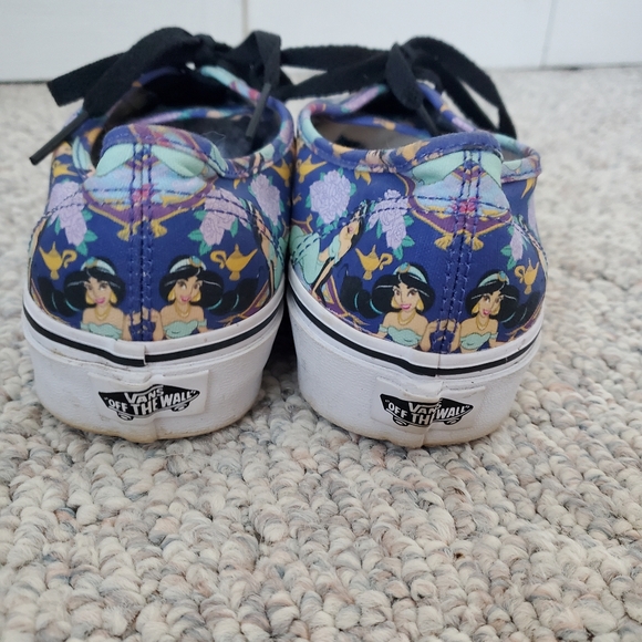 Disney Vans Princess Jasmin Sneakers Shoes - Picture 4 of 9